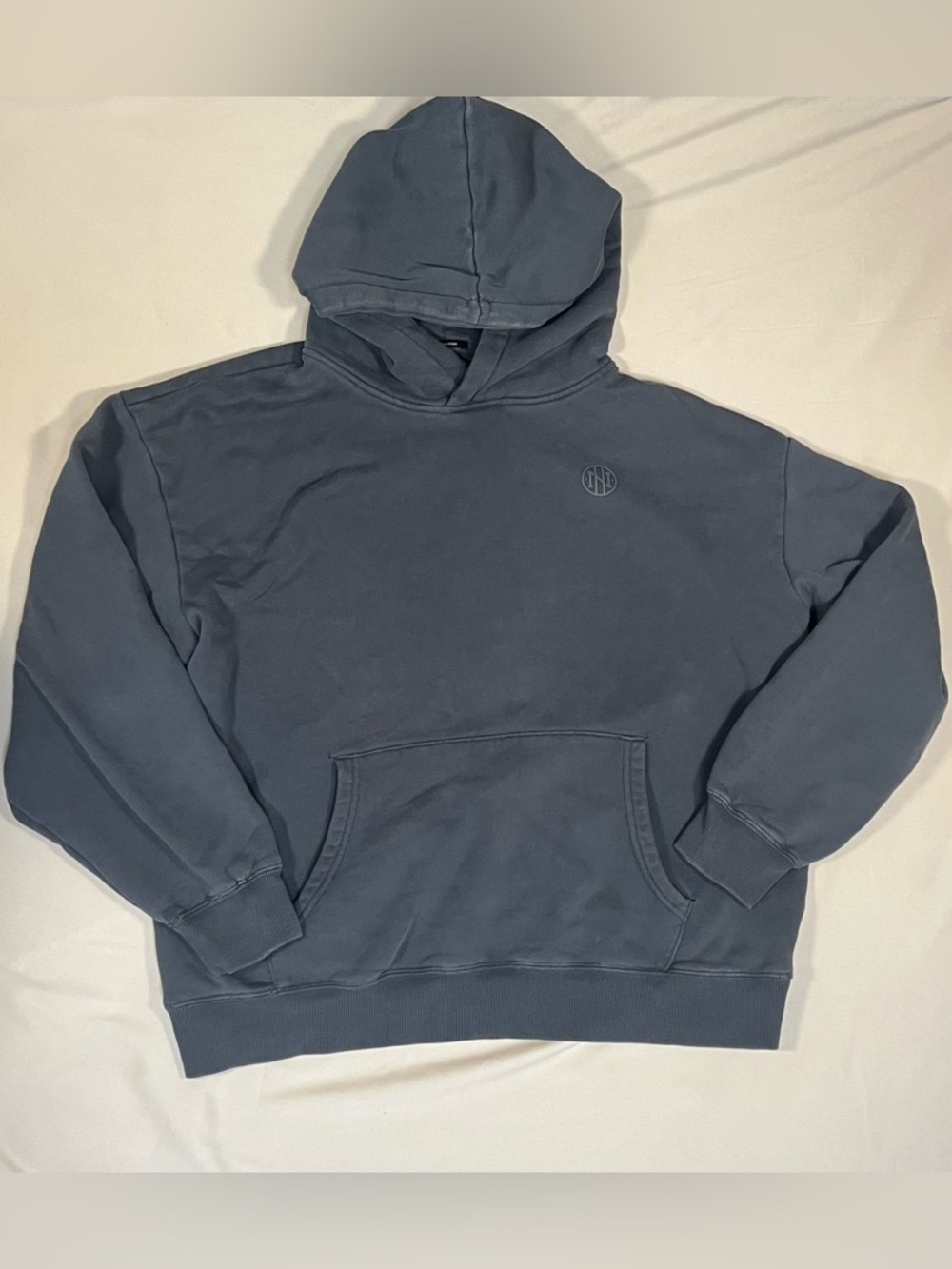 Washed Grey Pullover Hoodie - Men or Women’s Casual Ninth Hall‎